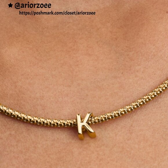 Pandora Letter K Alphabet Mini Charm|Pendant - Picture 2 of 2